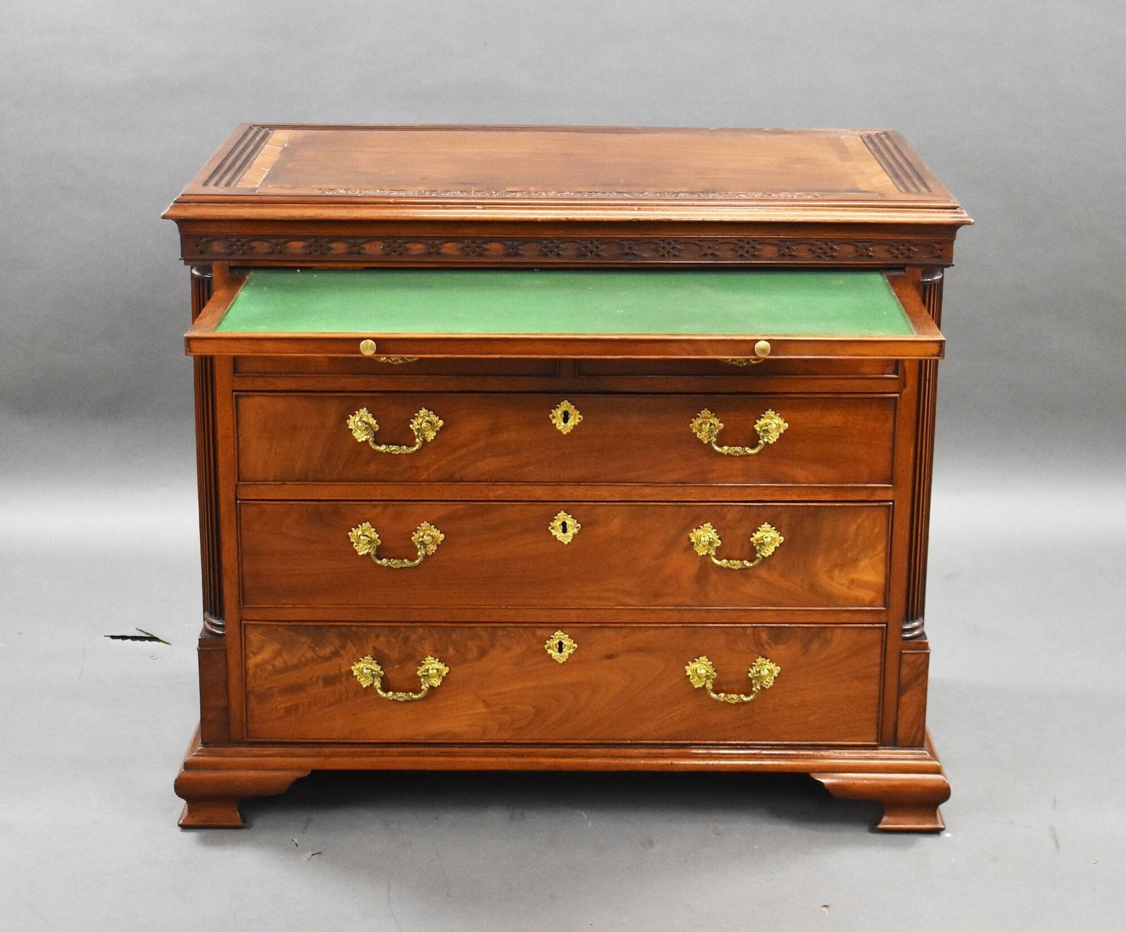 George III Walnut Chest Of Drawers photo for sale