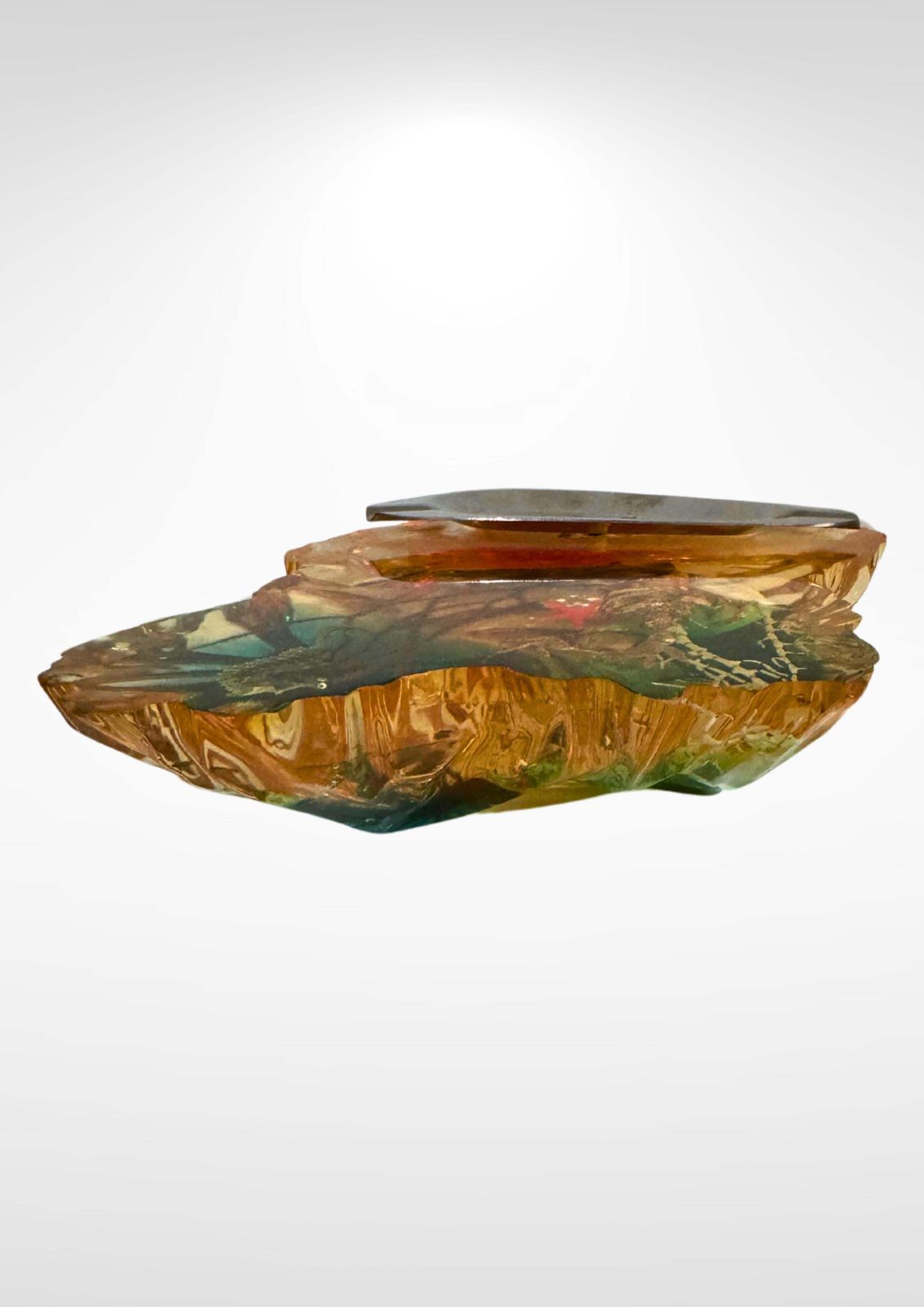 1970s French Lucite Aquarium Ashtray photo 235.0