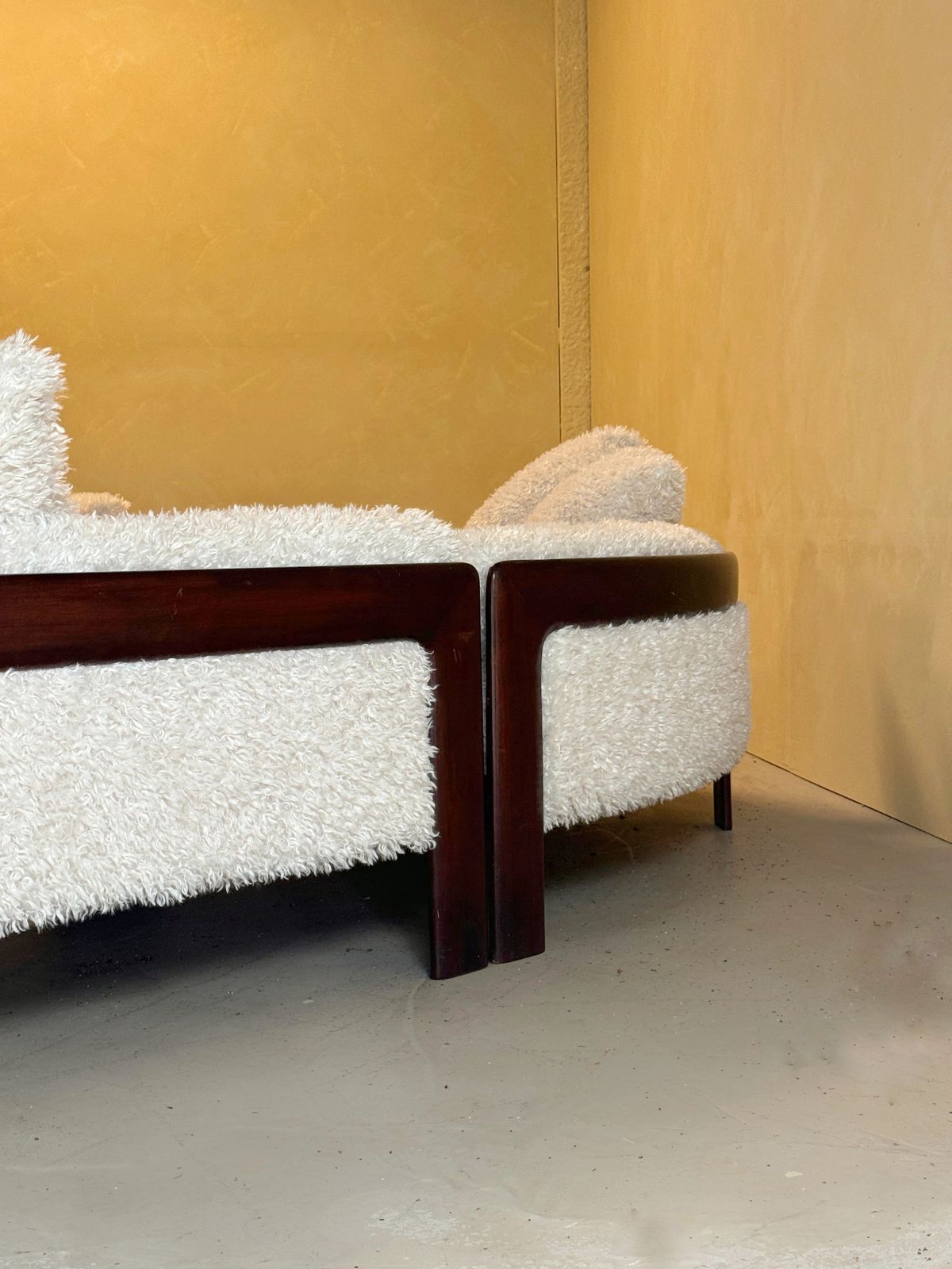 photo furniture Minimalistisch Modulair Bankstel Van Waldmann, Gölz & Schmidt Voor Durlet, Jaren 1970