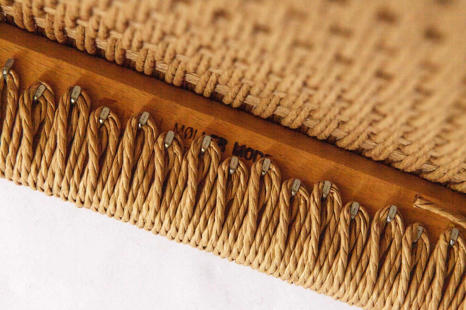photo furniture 1 Of 6 Niels Møller Model 85 Chair In Teak With Danish Cord, 1980s Danish Mid Century Modern