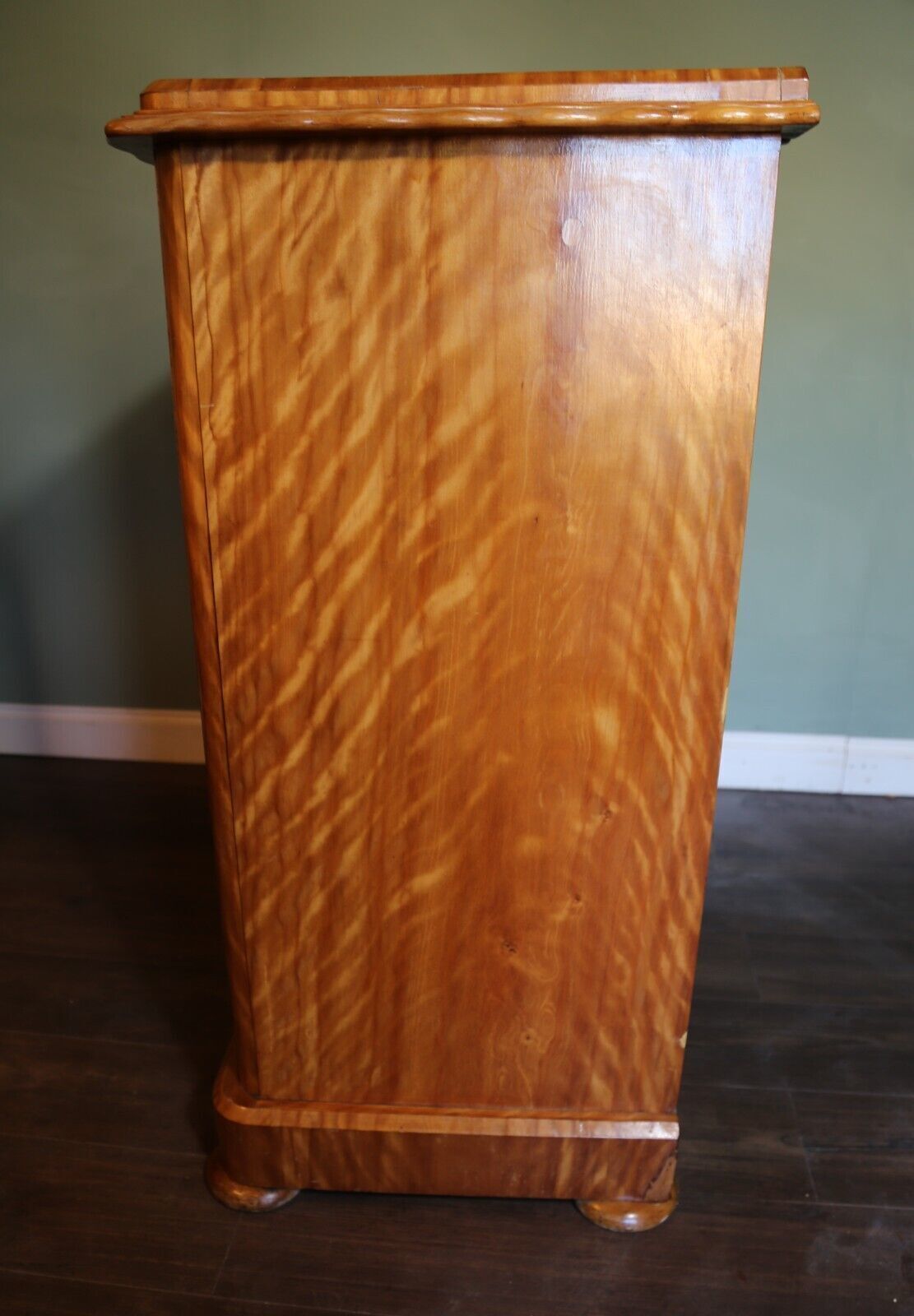 Antique Victorian Satin Birch Chest Of Drawers photo vinterior