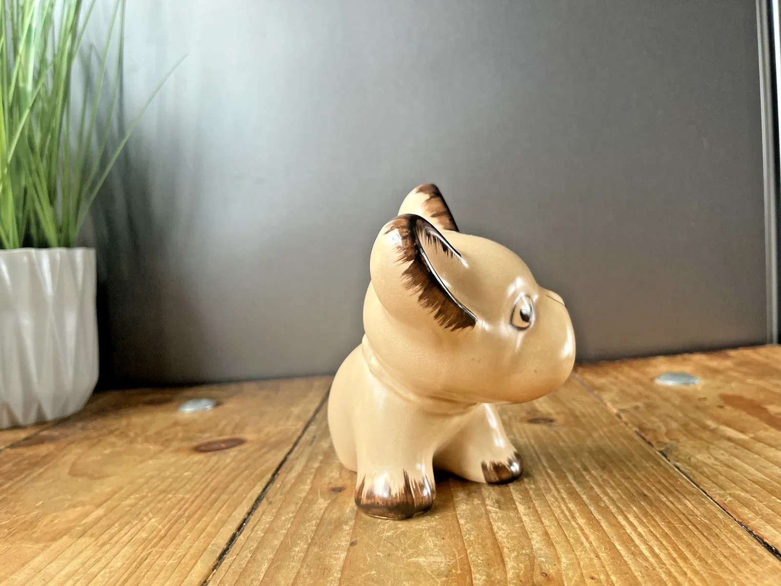 Cute Art Deco Byngo Dog French Bulldog Made In England Denby Sylvac Wade Style photo Art