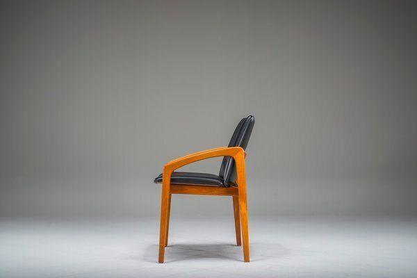 photo for sale Mid Century Model 23 Dining Chair By Henning Kjærnulf For Korup Stolefabrik, 1960s