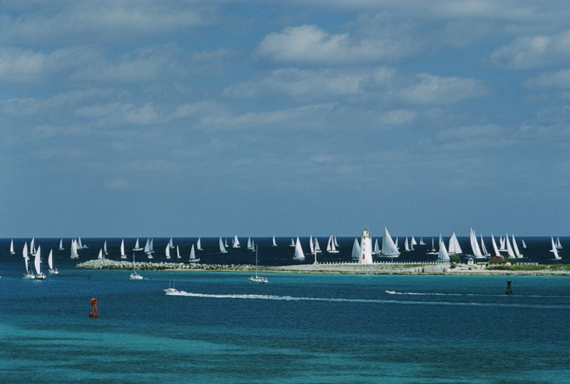 Slim Aarons 'Nassau Sailing' Unframed Archival Pigment Print
