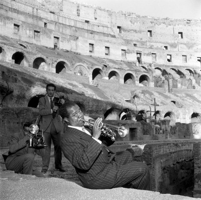 Slim Aarons 'The King Of Jazz' Unframed Archival Pigment Print