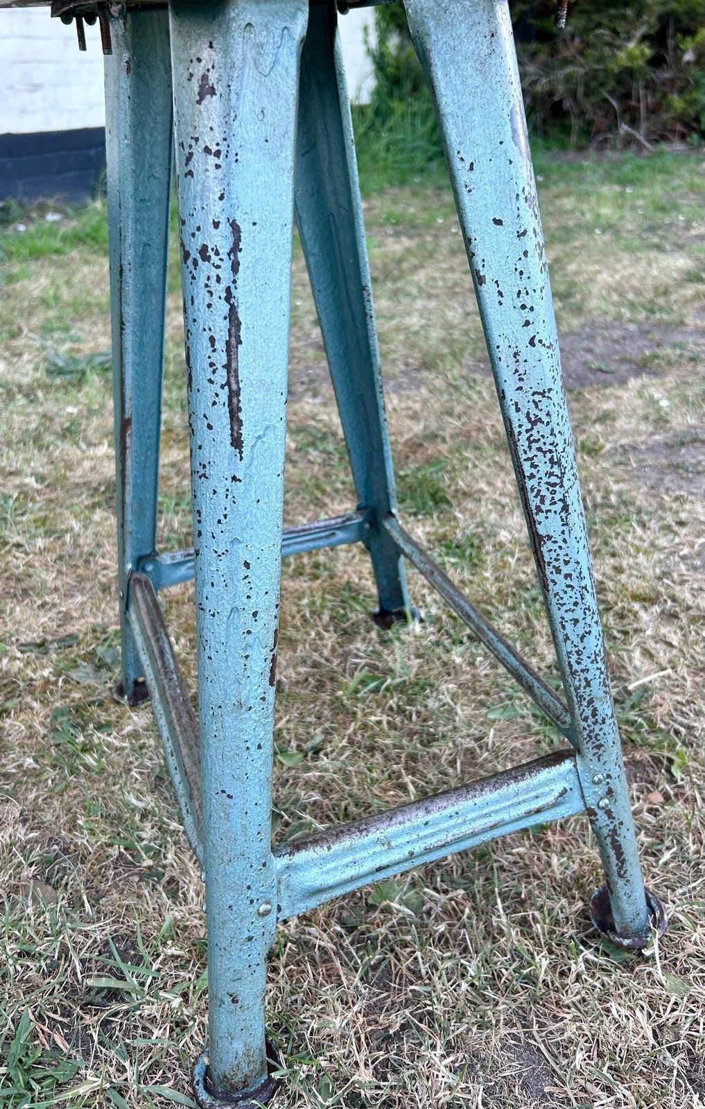 Rowac Robert Wagner Industrial Stool Office Desk Kitchen Chair Vintage Retro Decor Seating Bauhaus Mid Century photo vinterior
