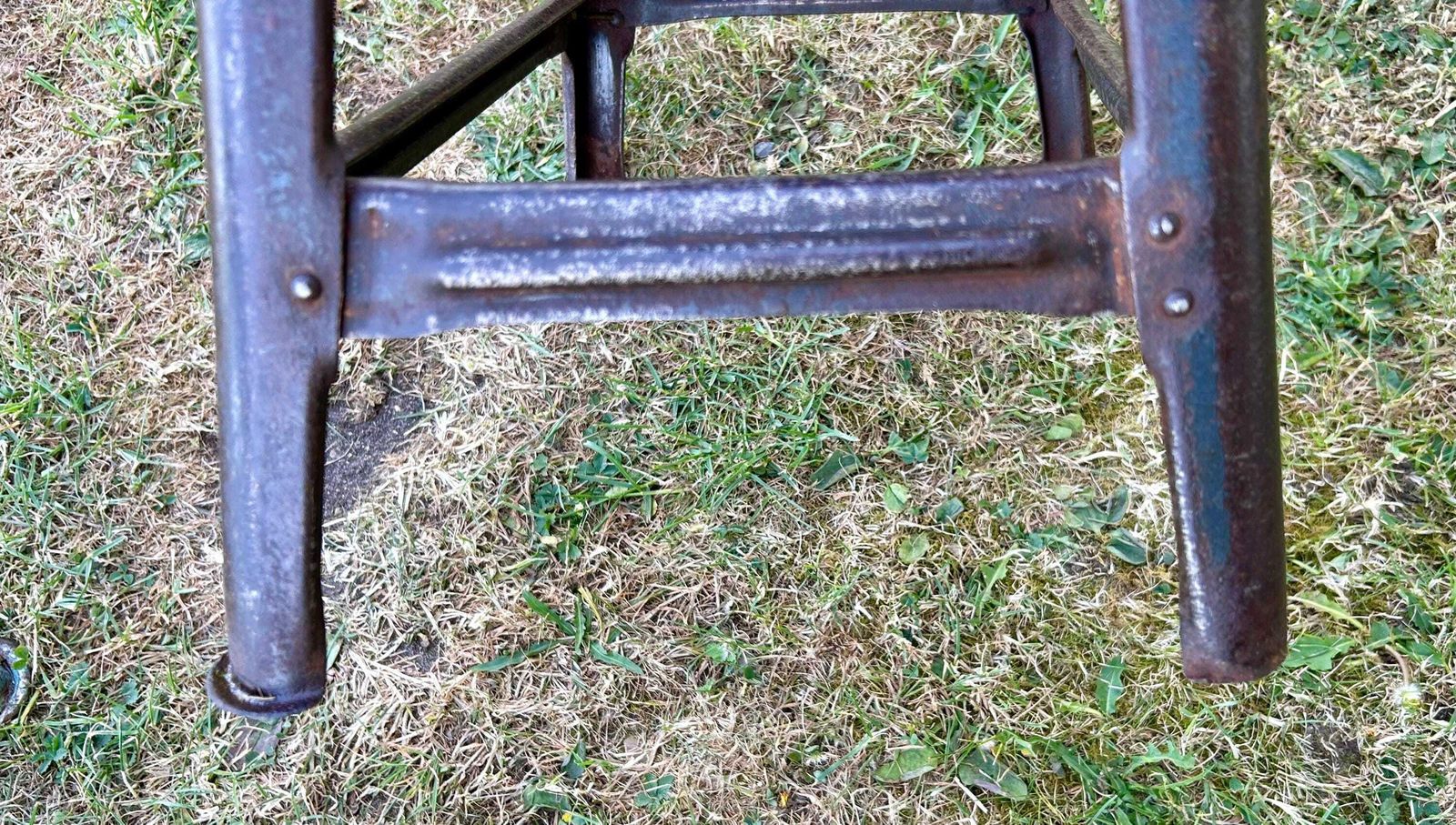 photo furniture Rowac Robert Wagner Industrial Stool Office Desk Kitchen Chair Vintage Retro Decor Seating Bauhaus Mid Century