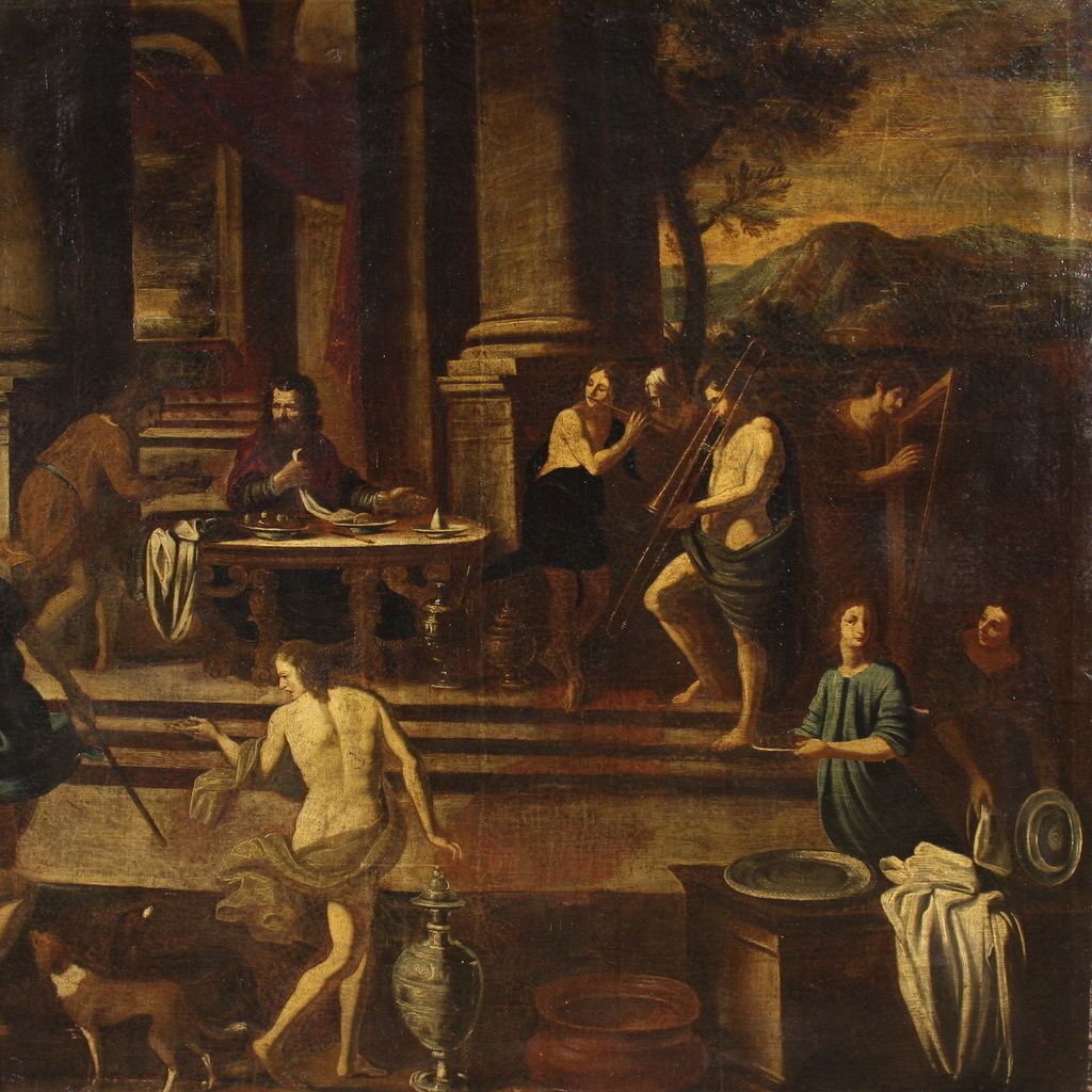 photo buy Great 17th Century Italian Painting, Herod's Banquet