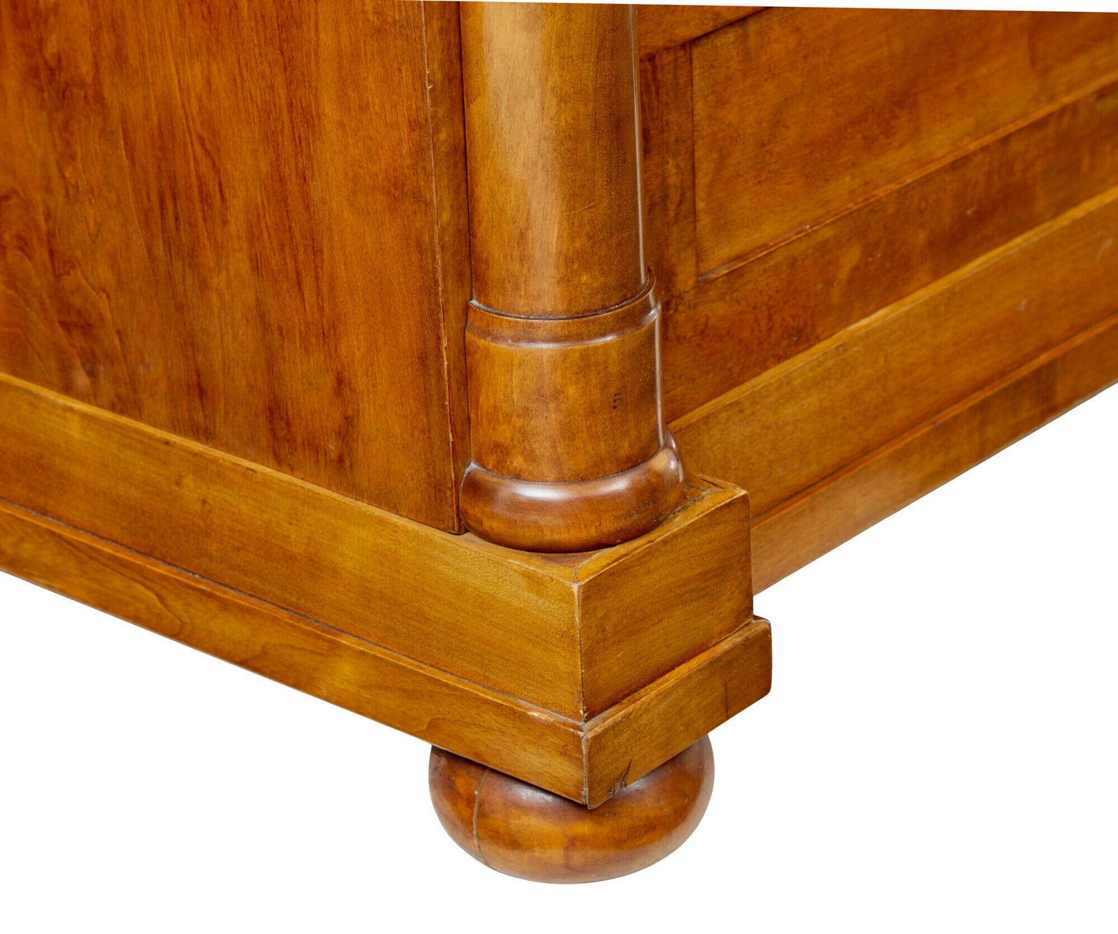 photo furniture 19th Century Empire Revival Birch Chest Of Drawers
