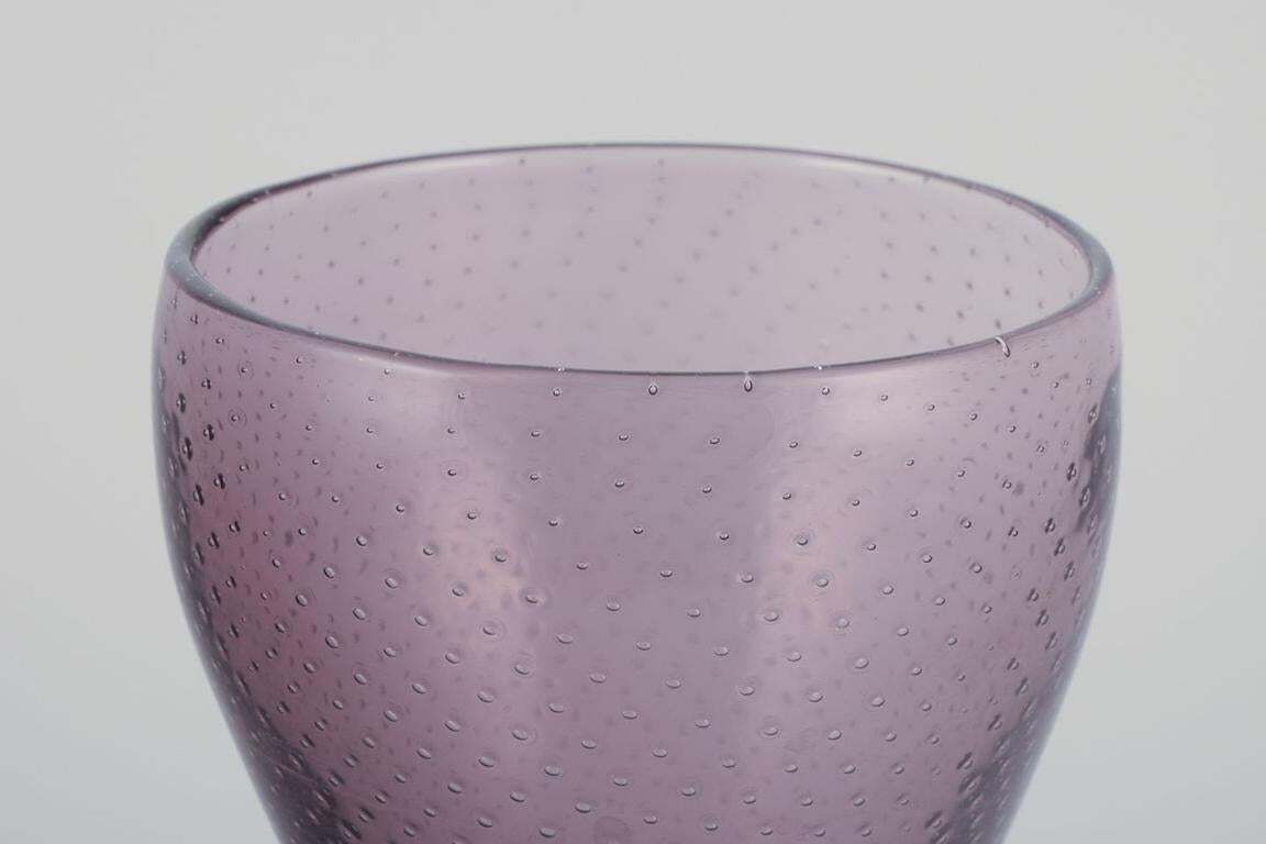 Gunnel Nyman For Nuutajärvi Notsjö. Modernist Finnish Art Glass Vase. photo furniture
