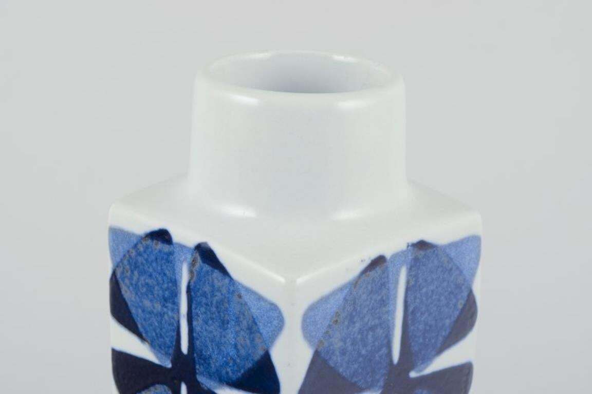 Ellen Malmer For Royal Copenhagen. Square "Baca" Vase In Earthenware. photo Home Decor