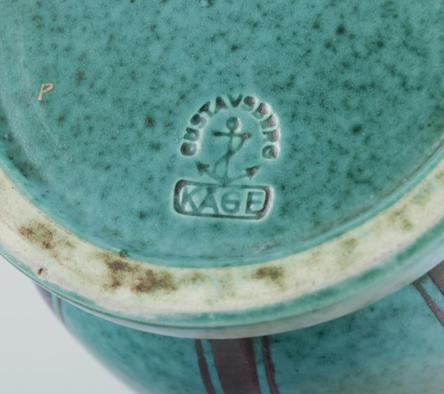 Wilhelm Kåge For Gustavsberg, Sweden. ‘Argenta’ Ceramic Vase. Art Deco Style. photo buy
