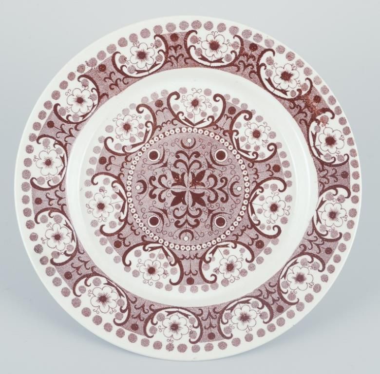 Raija Uosikkinen For Arabia, Finland. Set Of Twelve ‘Ali’ Faience Plates. photo furniture