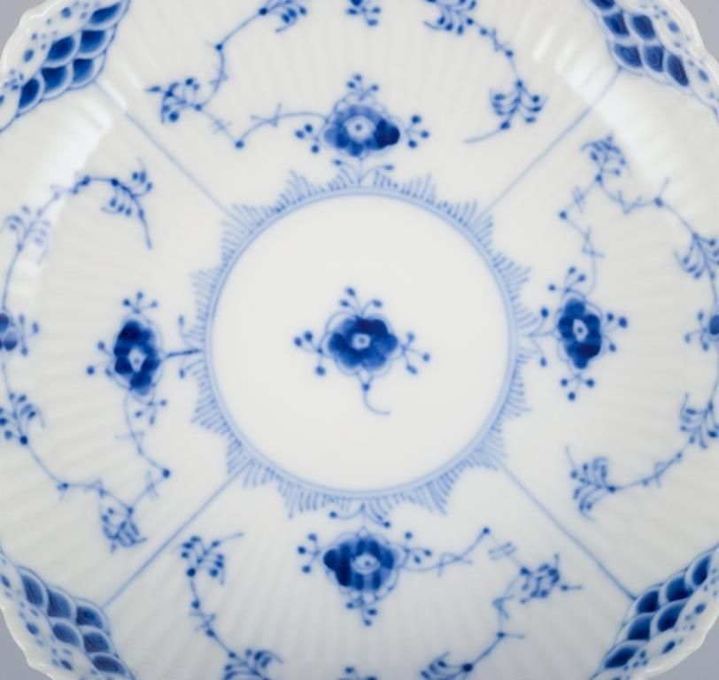 Royal Copenhagen Blue Fluted Half Lace, Low Centerpiece In Porcelain photo Home Decor