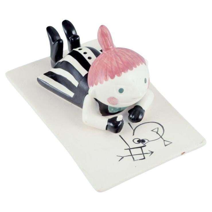 Arabia Finland. Figurine Of "Little My" From The Moomins In Hand Painted Ceramic
