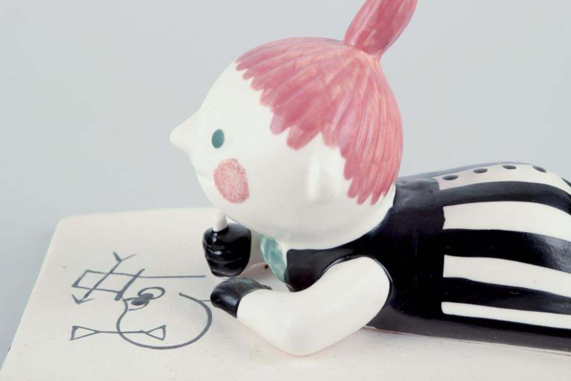 Arabia Finland. Figurine Of "Little My" From The Moomins In Hand Painted Ceramic photo 226.0