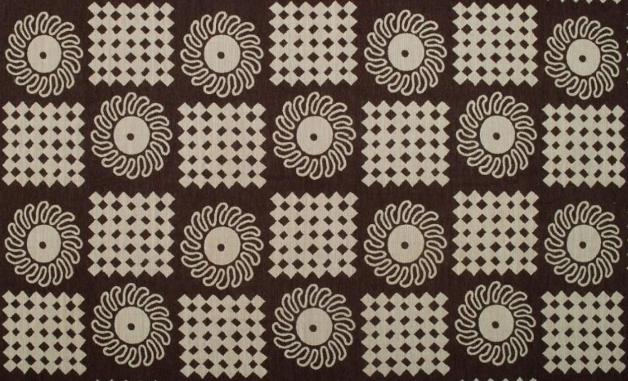 Viola Gråsten For Tidstrand Large Handwoven Wall Tapestry In Pure Wool. photo furniture