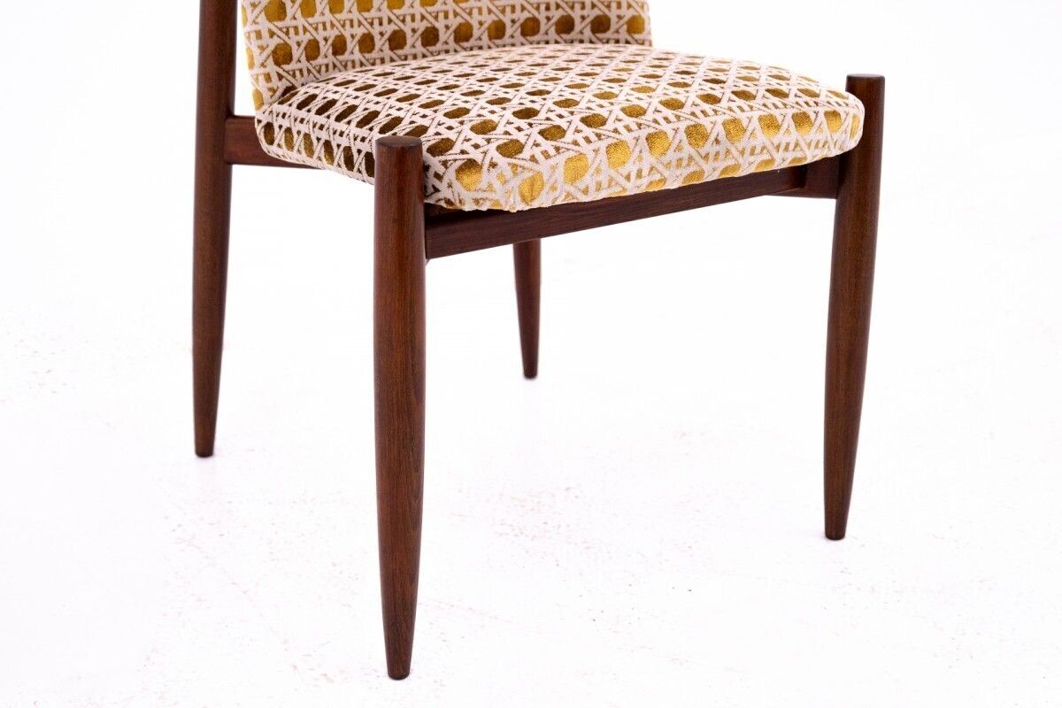 Set Of Art Deco Chairs, Czechoslovakia, 1950s. After Renovation. photo furniture