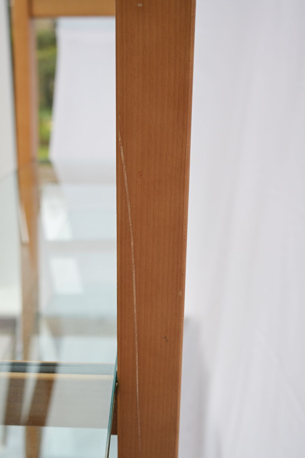 Vintage Curved Glass Shelves. Fiam Italia. Very Good Condition photo 400.0