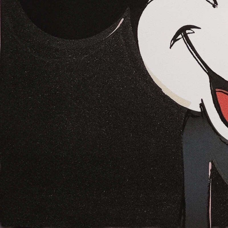 1980s Gorgeous Andy Warhol "Mickey Mouse" Limited Edition Lithograph By Leo Castelli photo 628.0