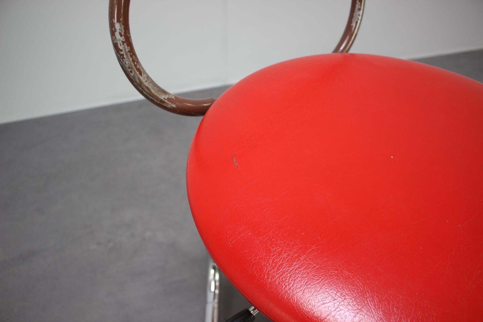 334.0 Mid Century Adjustable Industrial Workshop Chair By Kovona, 1980s, Czsk photo