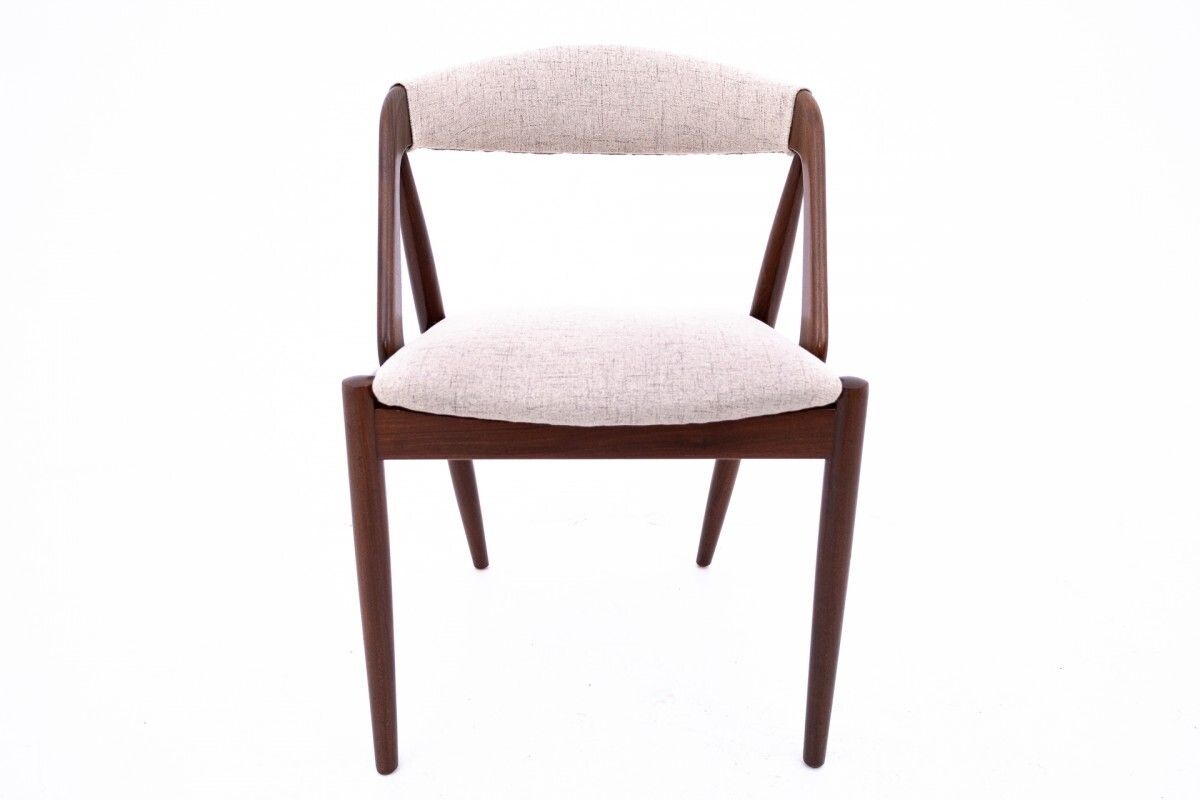A Set Of Chairs Designed By Kai Kristiansen From The 1960s, Denmark, Model 31. After Renovation. photo vinterior