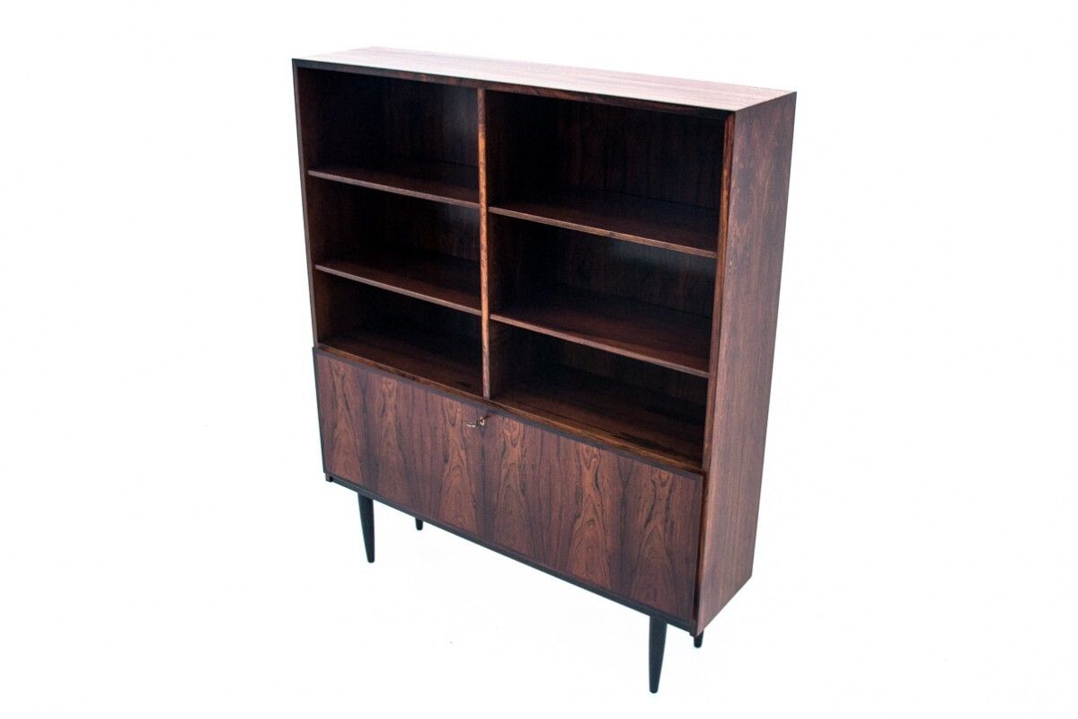 Rosewood Shelf Designed By Omann Jun, Denmark, 1960s. After Renovation. photo for sale
