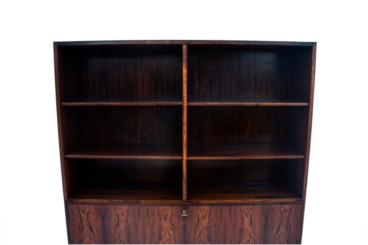 Rosewood Shelf Designed By Omann Jun, Denmark, 1960s. After Renovation. photo Furniture