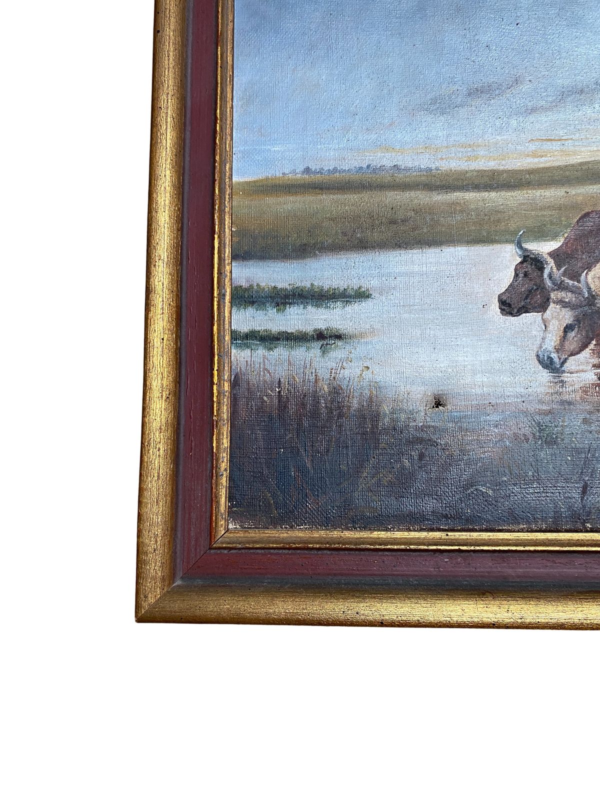 Pastoral Scene At The Drinking Trough   French School, Late 19th Century photo 360.0