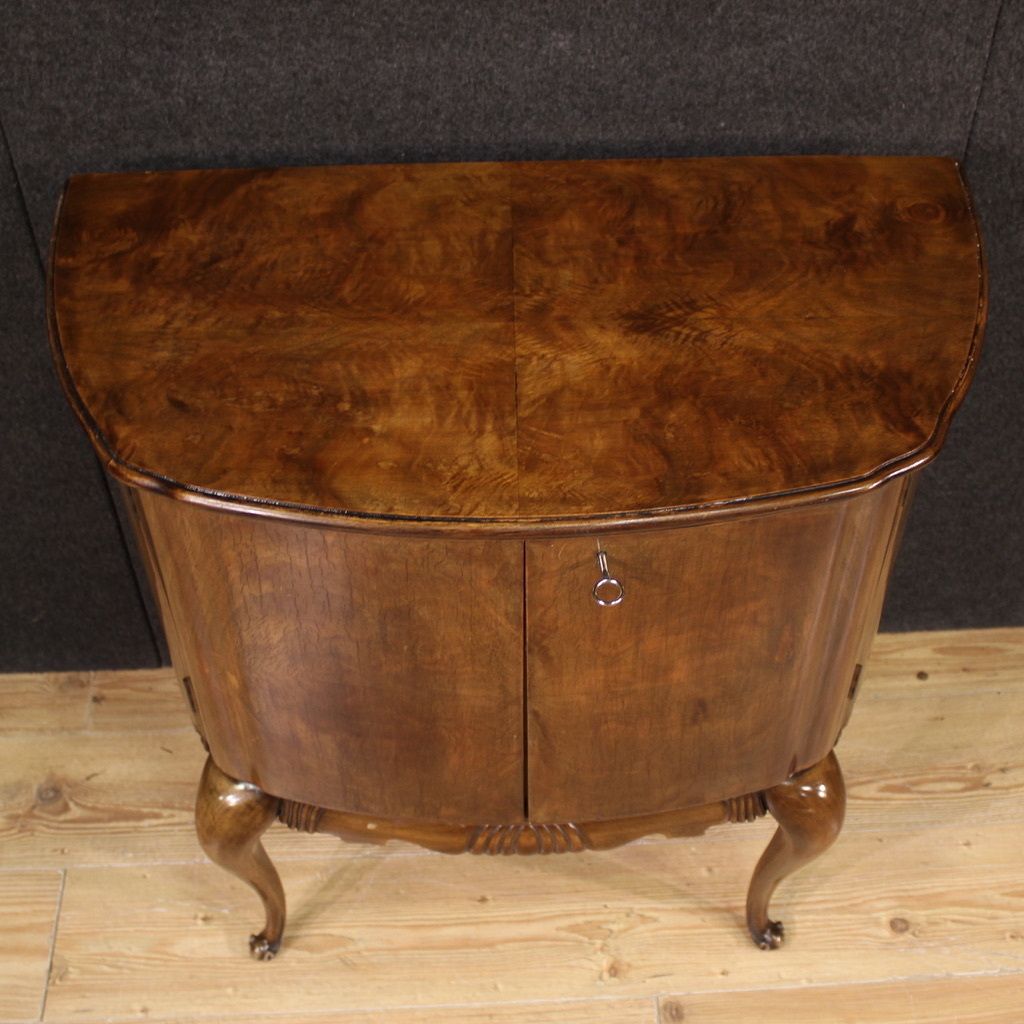 1850.0 Small 20th Century Half Moon Sideboard photo