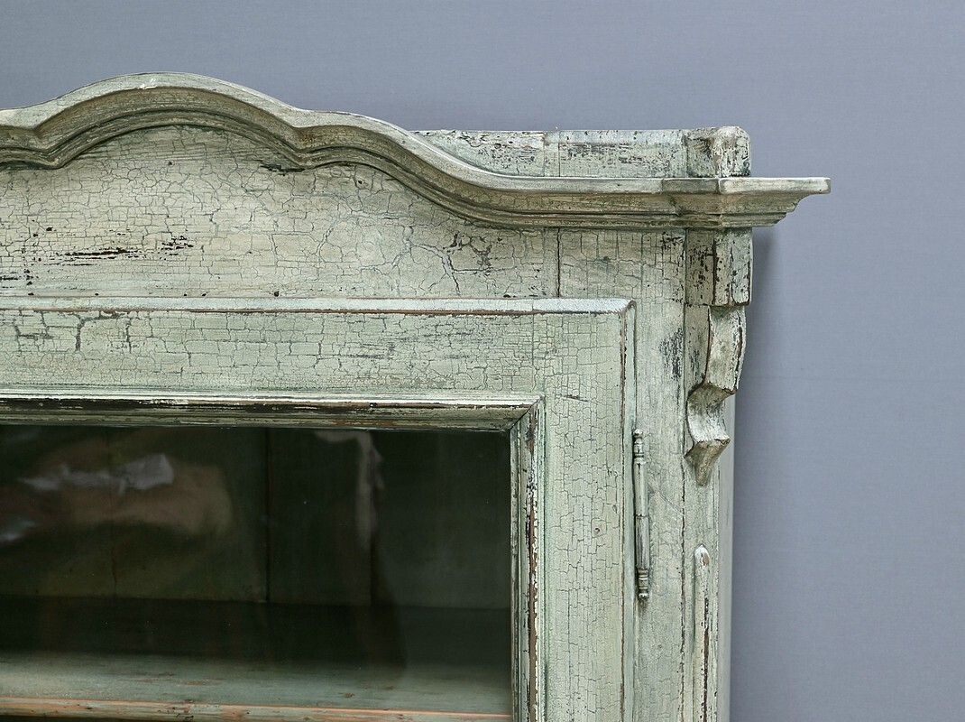 Painted Wooden Glass Bonnetière – Early 20th Century photo buy