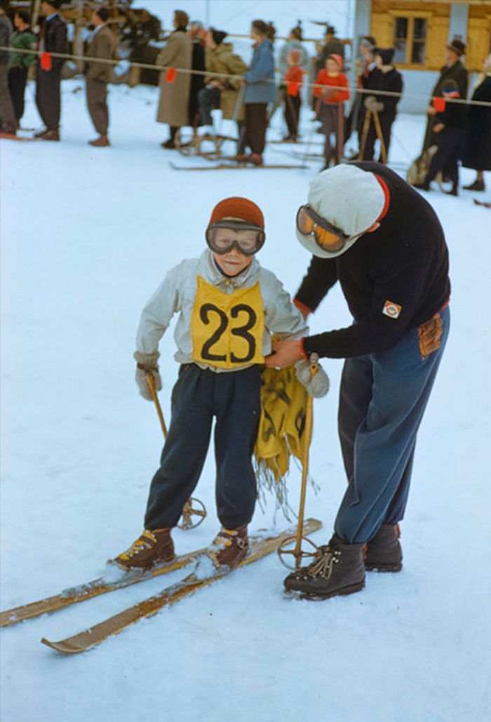 Toni Frissell 'A Young Skier' Unframed Archival Pigment Print photo furniture