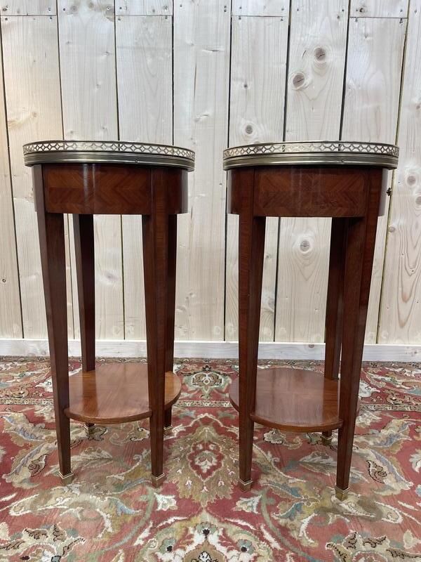 Paire De Tables De Chevets De Style Directoire   Louis XVI photo Furniture