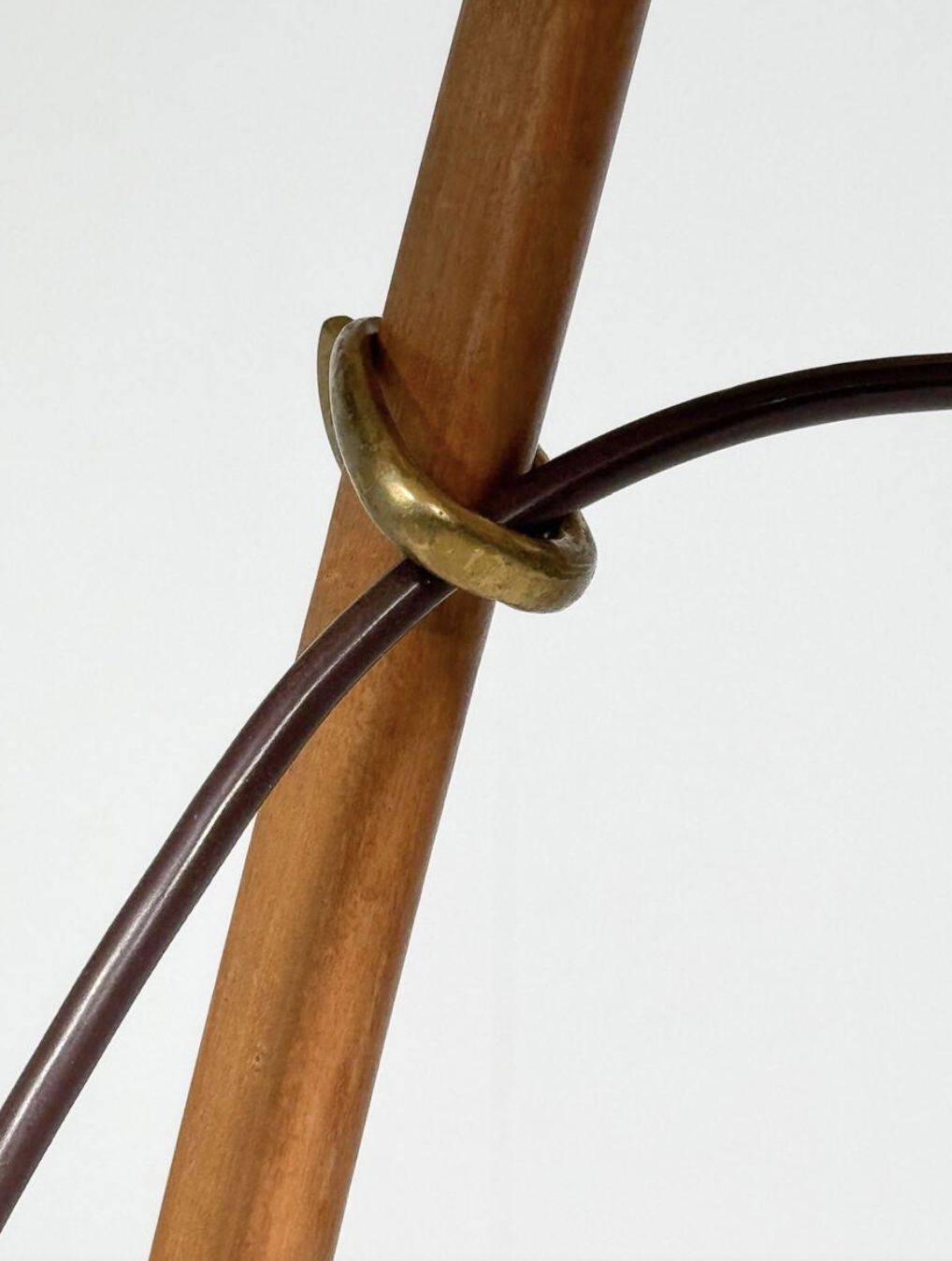 Mid Century Floor Lamp Model 2076 “Dornstab” By J.T Kalmar, Austria, 1950s photo for sale
