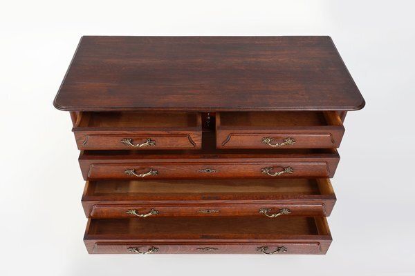 photo furniture French Antique Carved Oak Chest Of Drawers