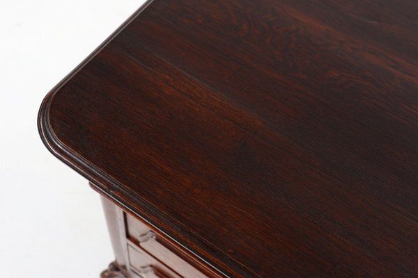 photo vinterior French Antique Carved Oak Chest Of Drawers