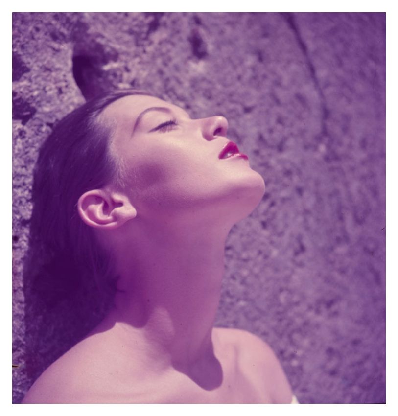 Toni Frissell ' Girl In Red Lipstick' Unframed Archival Pigment Print photo furniture