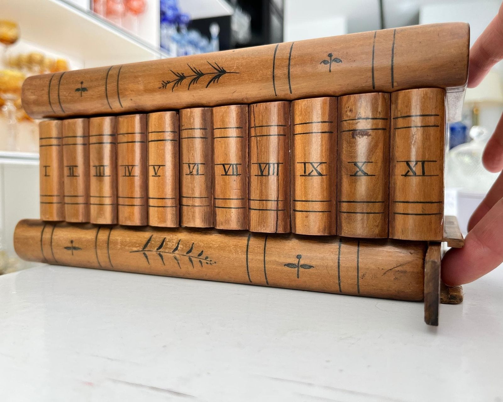 Sigarenhumidor | Italiaans Sorrento Inlegwerk | Geheim Vak | 1 Stuk photo Woonaccessoires