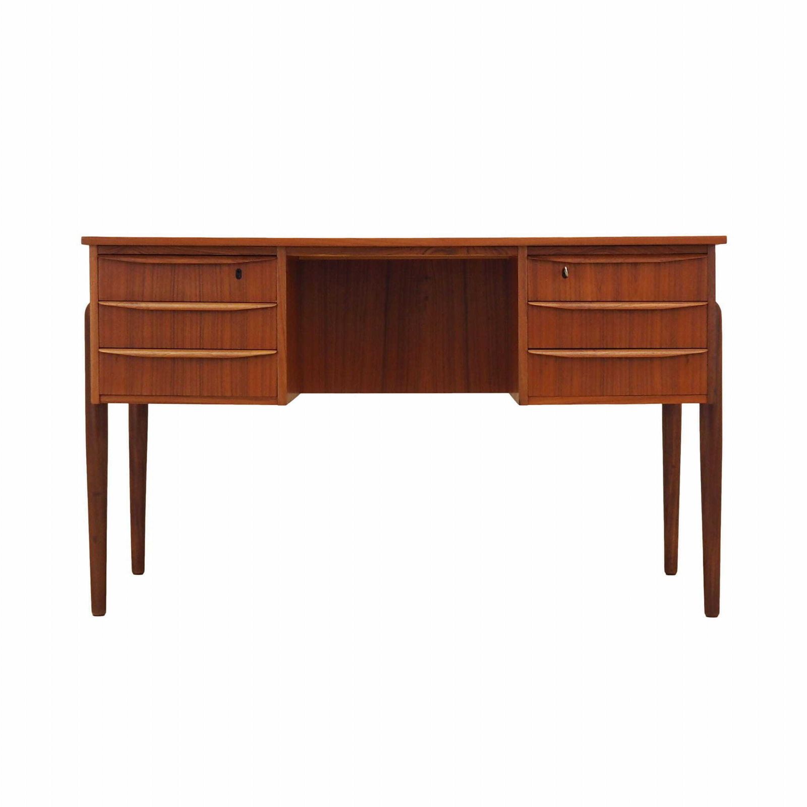 Teak Desk, Danish Design, 1960s, Production: Denmark