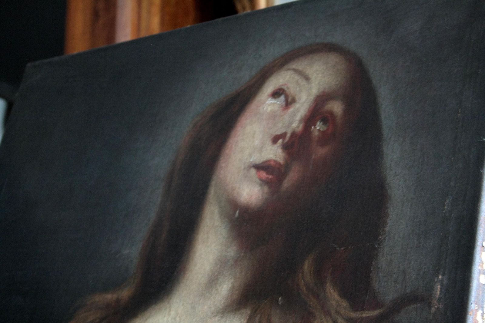 Penitent Magdalene, Late 17th Century, Oil On Canvas photo 3299.0