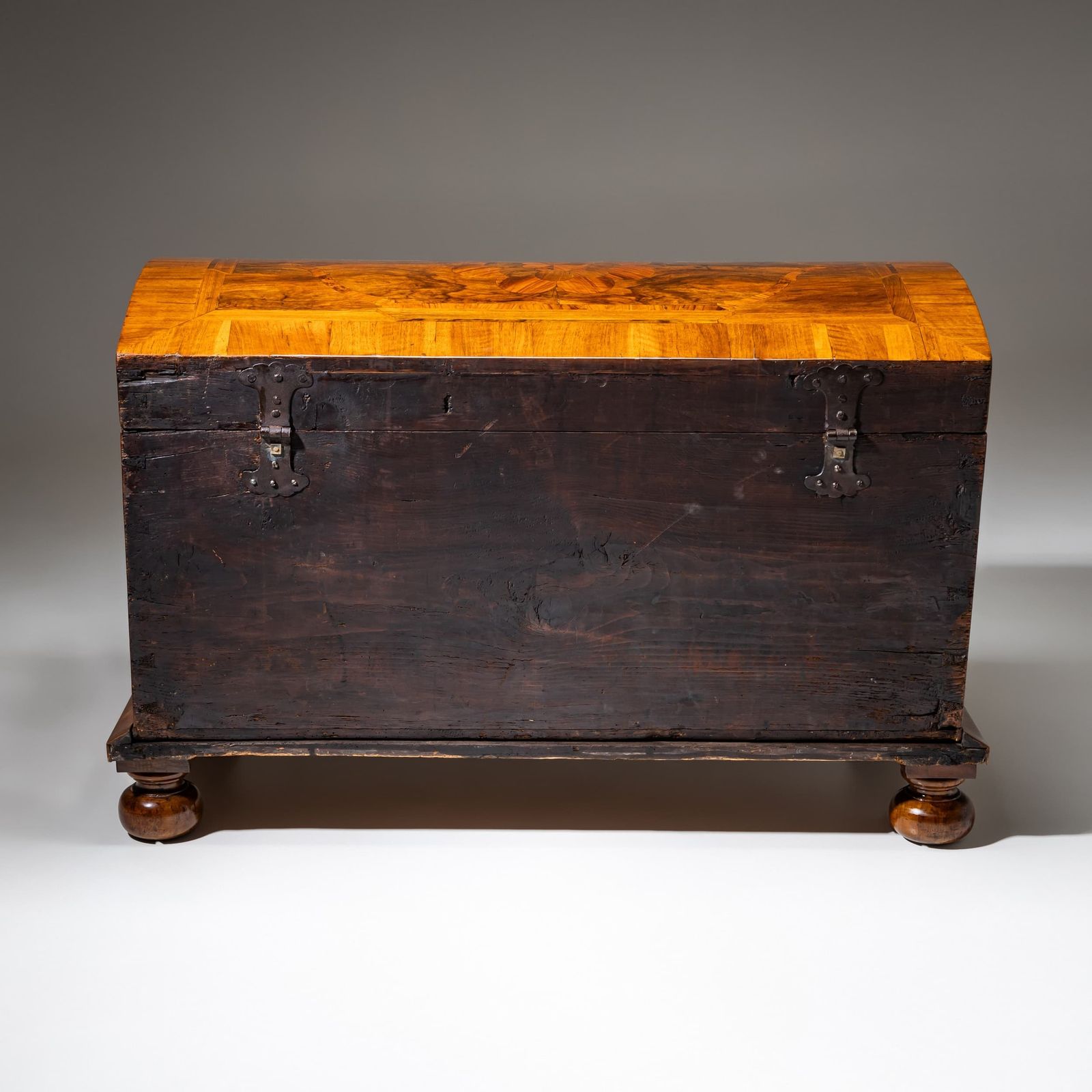 Lidded Chest, North German, Mid 18th Century photo for sale