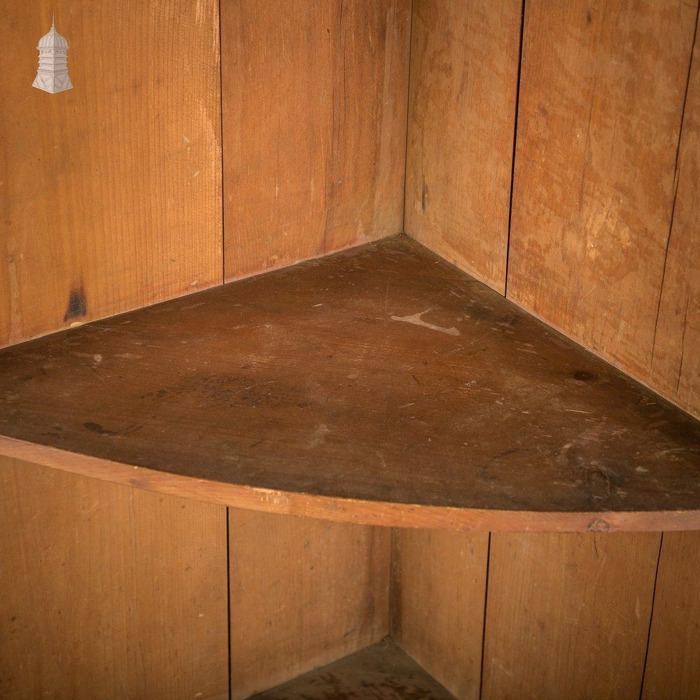photo furniture Corner Cupboard, Pitch Pine, Traditional