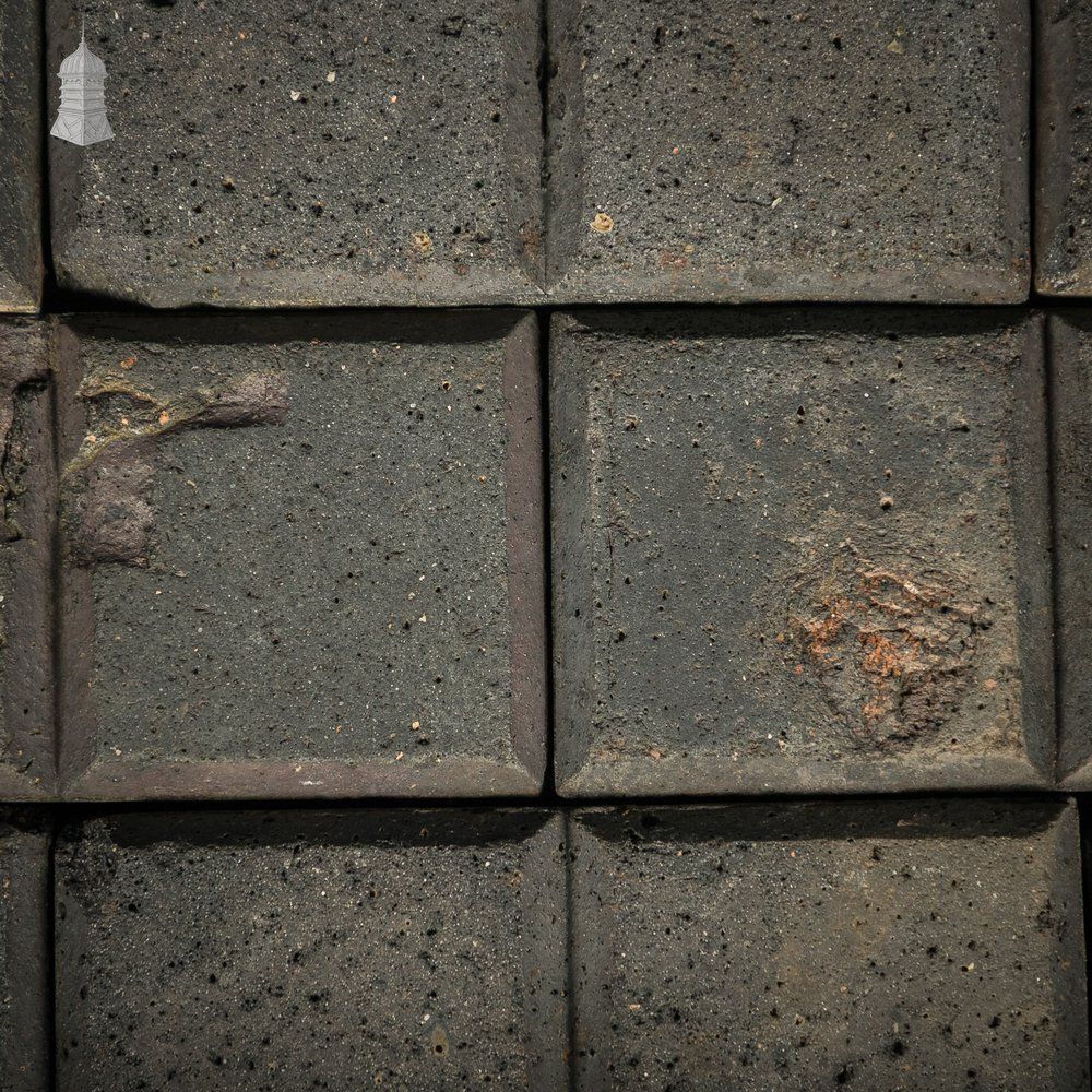 Reclaimed Stable Bricks, Staffordshire Blue 2 Block, 270 Pavers photo Home Fixtures