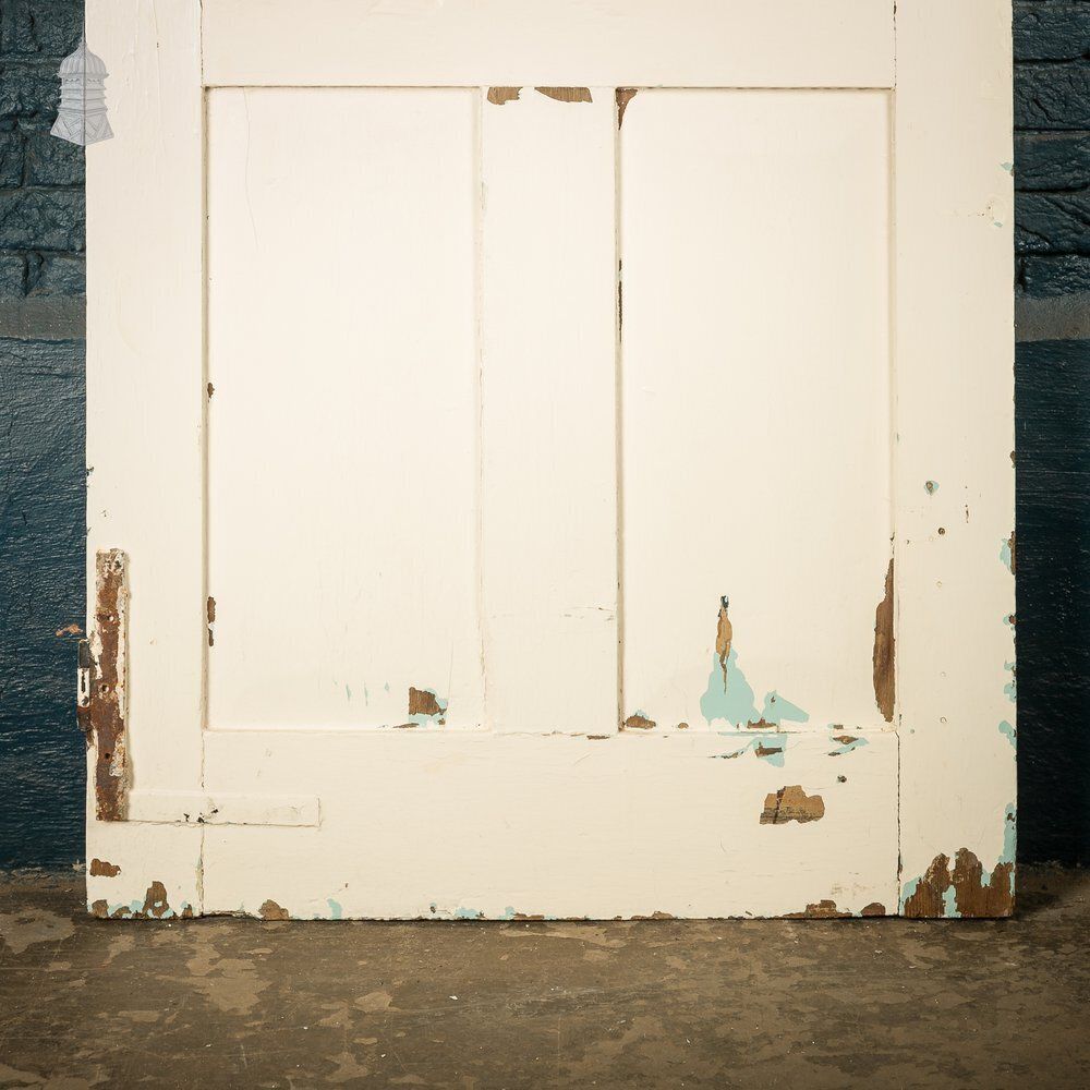 photo vinterior Moulded 4 Panel Door, Black & White Painted Finish