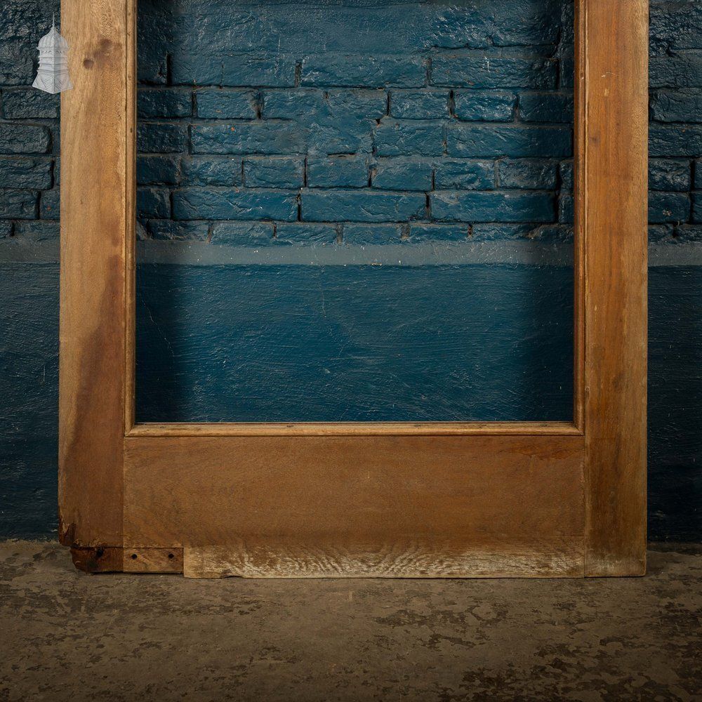 Mahogany Glazed Door – 2 Panel Openings photo Home Fixtures