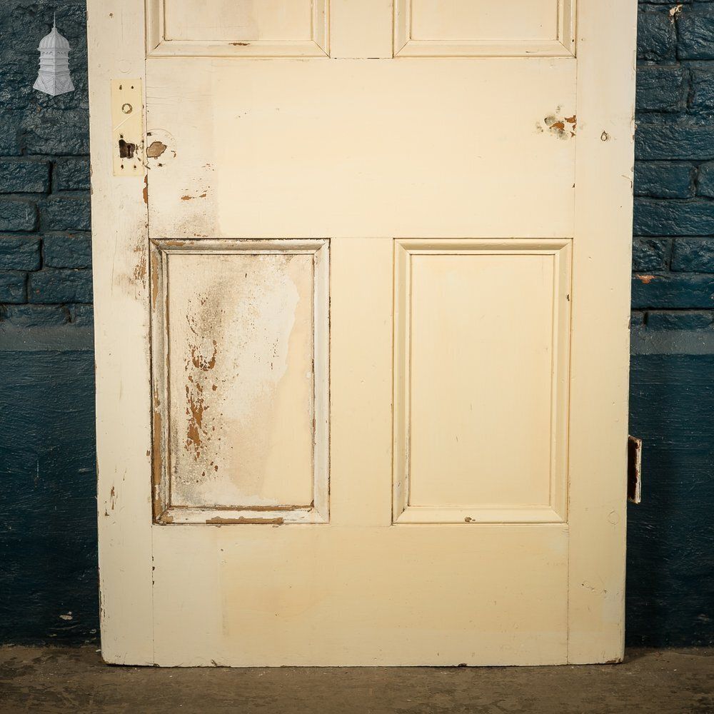 6 Panel Moulded Door – White Painted, Classic Layout photo Home Fixtures