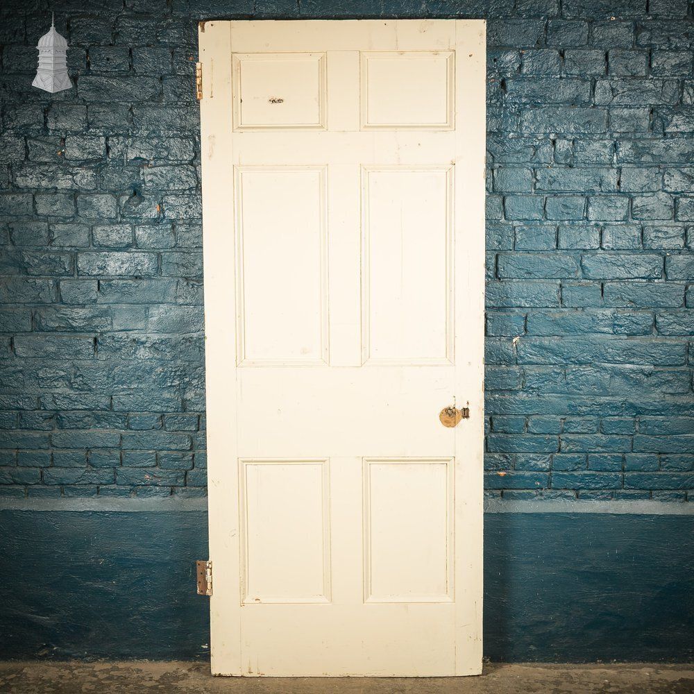 photo furniture 6 Panel Moulded Door – White Painted, Classic Layout