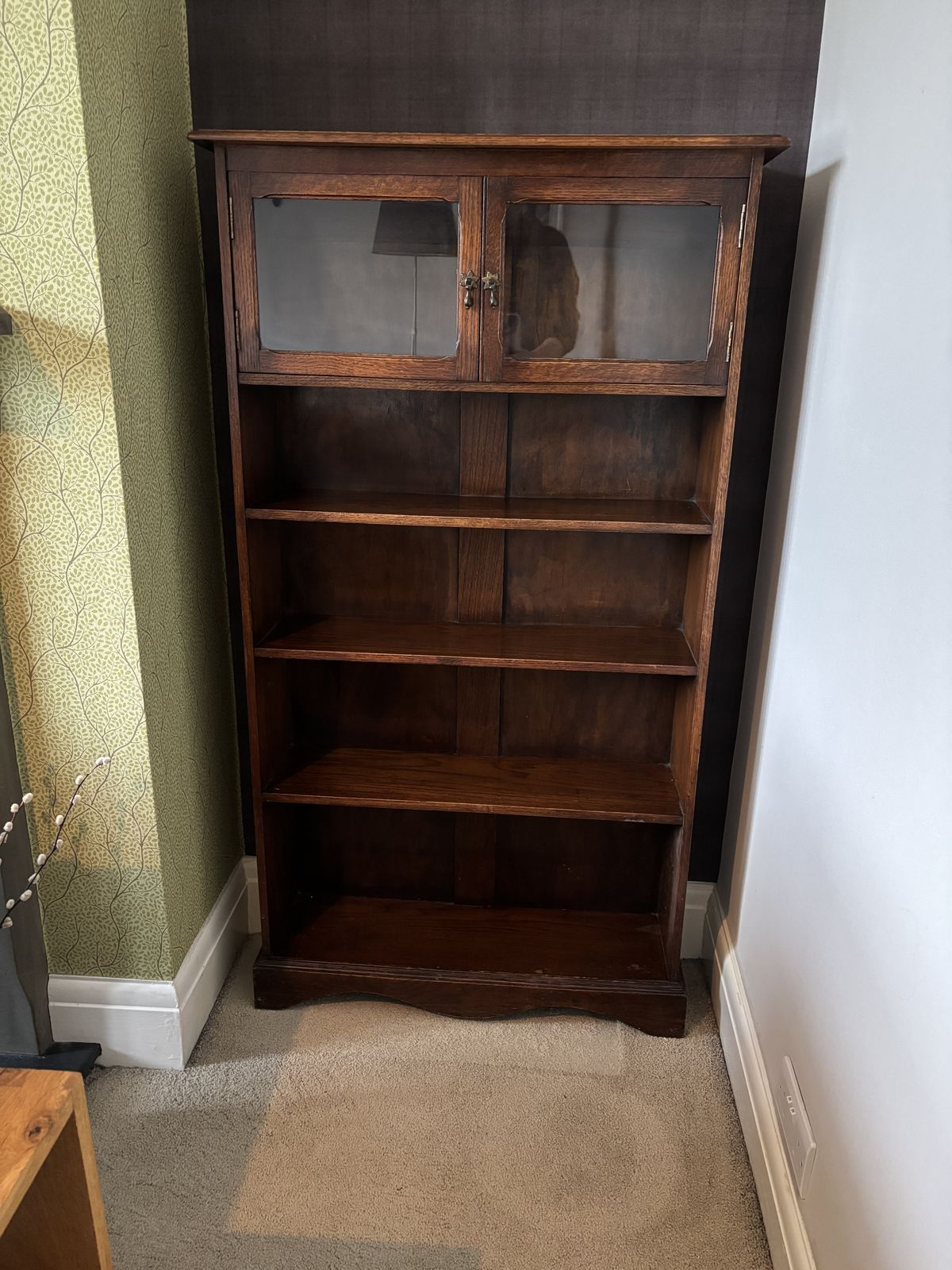 Antique Oak Shelves, Early 20th Century photo furniture