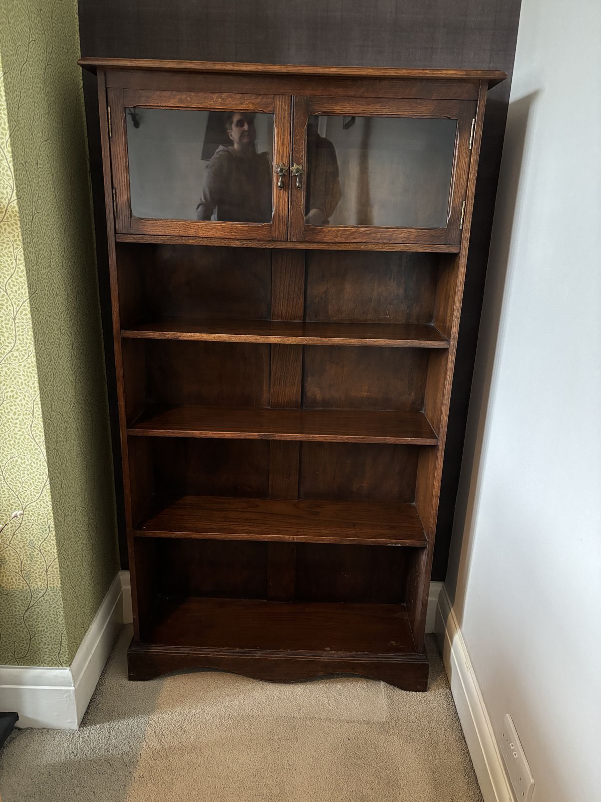 Antique Oak Shelves, Early 20th Century photo Furniture