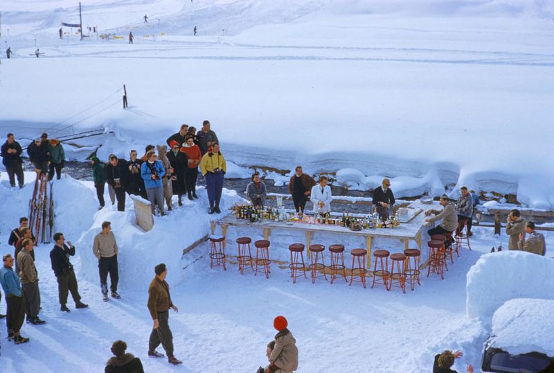 Toni Frissell 'Ice Bar' Unframed Archival Pigment Print